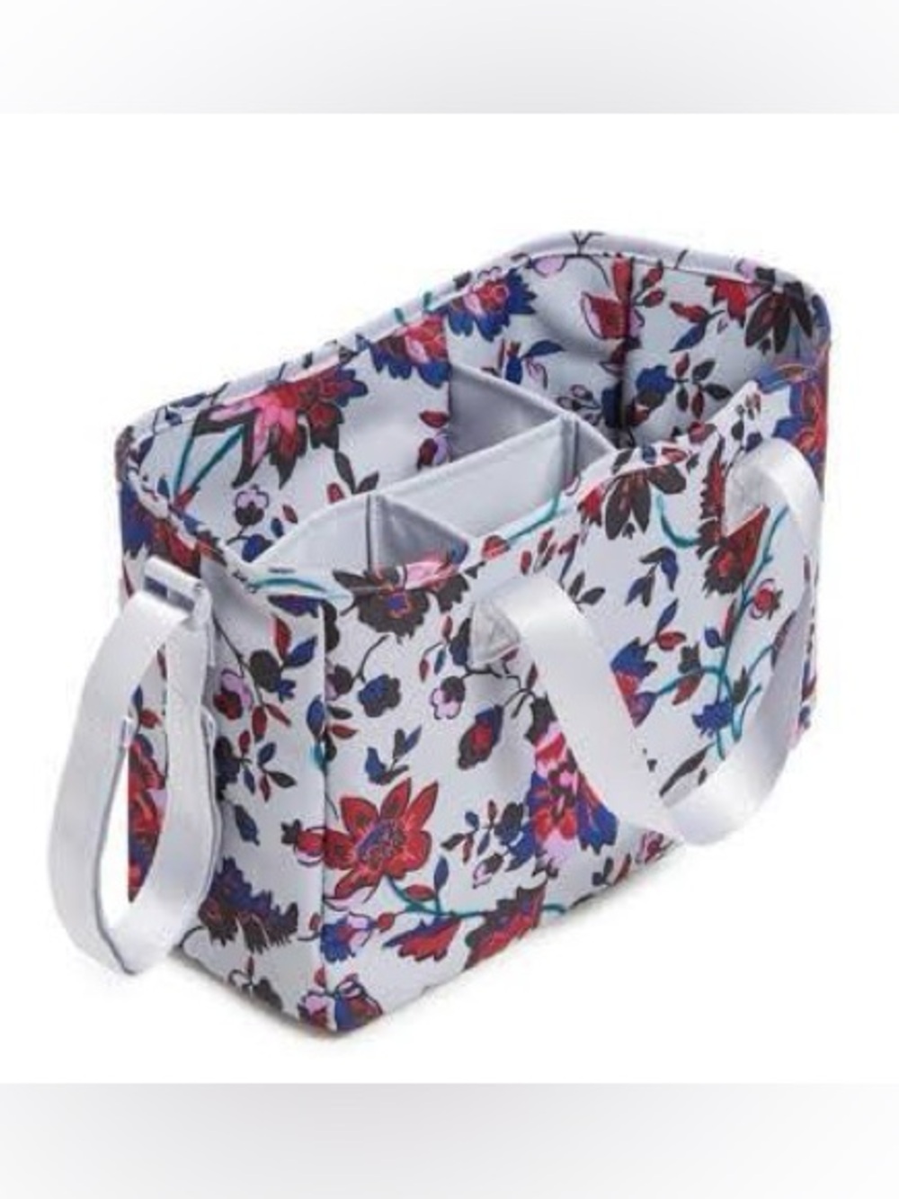 NWT Vera Bradley Lighten Up Everything Organizer Tote Vineyard Floral